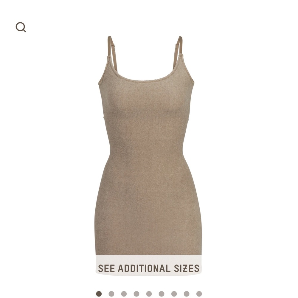 Skims terry slip dress